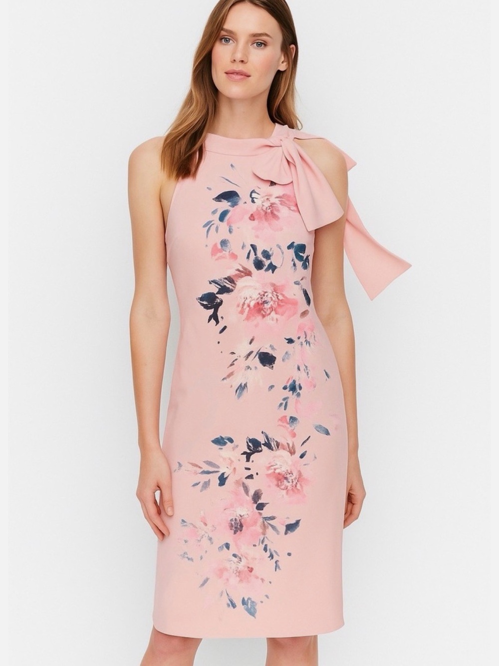 Vince Camuto Blush Pink Sheath Dress